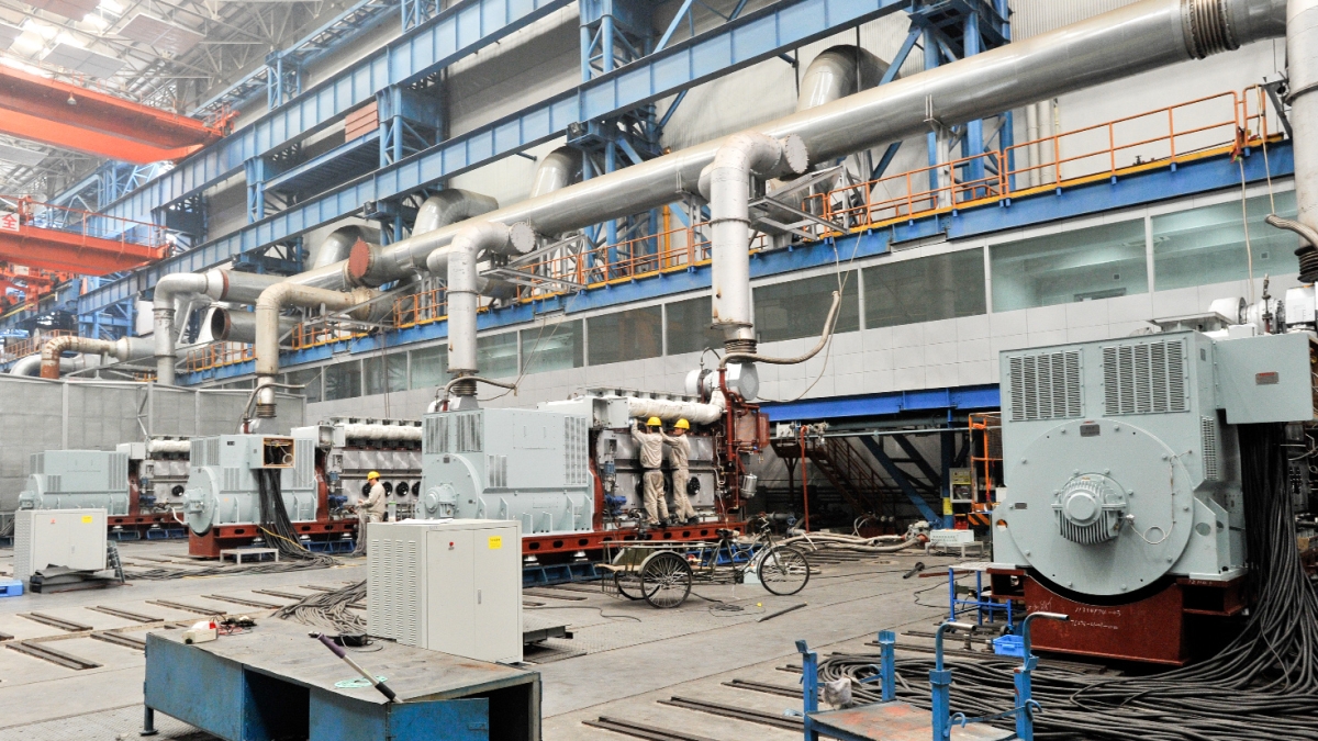 中船動力有限公司 大缸徑柴油機及發電機組試驗站、低速機試驗臺位